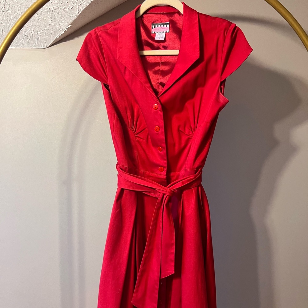 Pinup Couture Red Dress